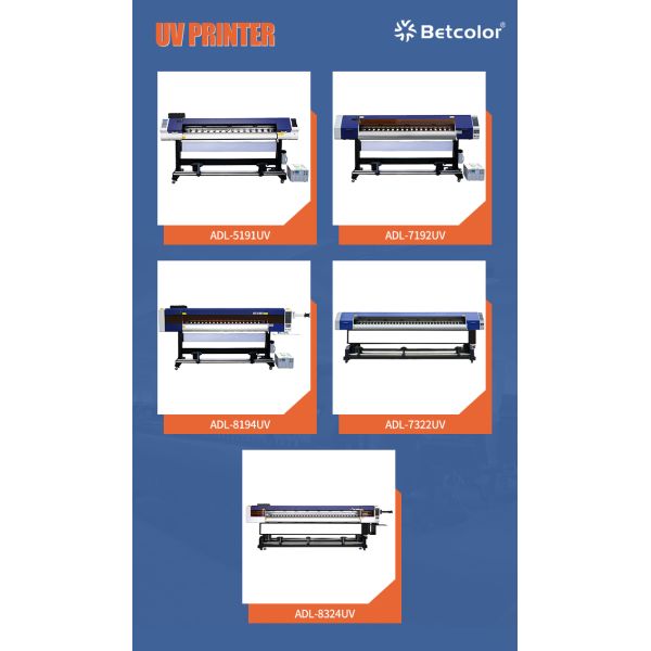 3.2M 4 Head   4 Colour  +W+V I3200U1 4 Head ADL-8324 UV Printer
