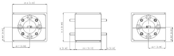 75-80GHz  WR-12  WAVEGUIDE ISOLATOR VN-WGISO-7580-WR12