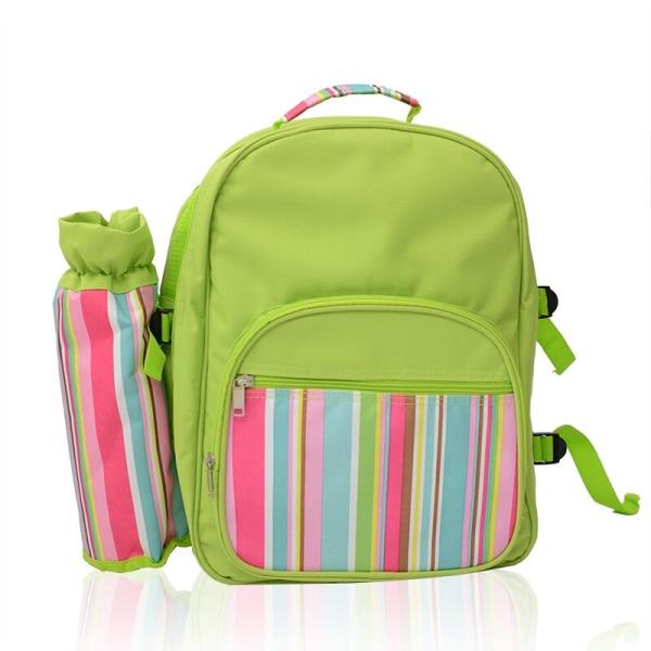 PVC Detachable Insulated Picnic Tote Tear Resistant Healthy Full Tableware Storage