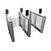 BLDC Motor Speed Gate Turnstile Plexiglass Transparency Wide Clearance Passage