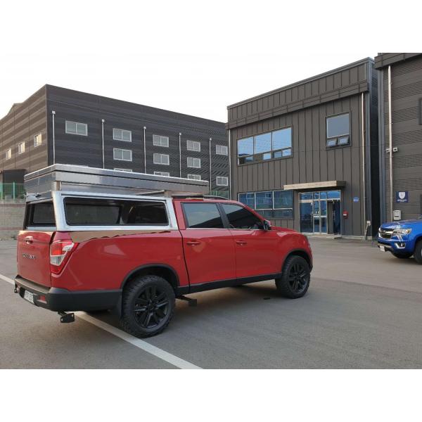 One Bedroom Aluminum Pop-Up Camper for Truck Four-Season Tent
