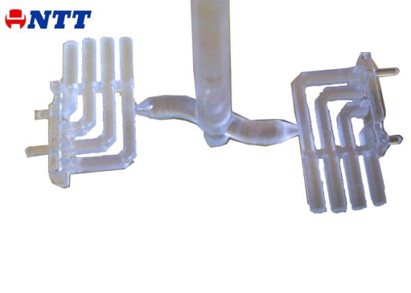 Tunnel Gate 1.2344 Steel Tool Custom Electric Injection Molding For Clear PC