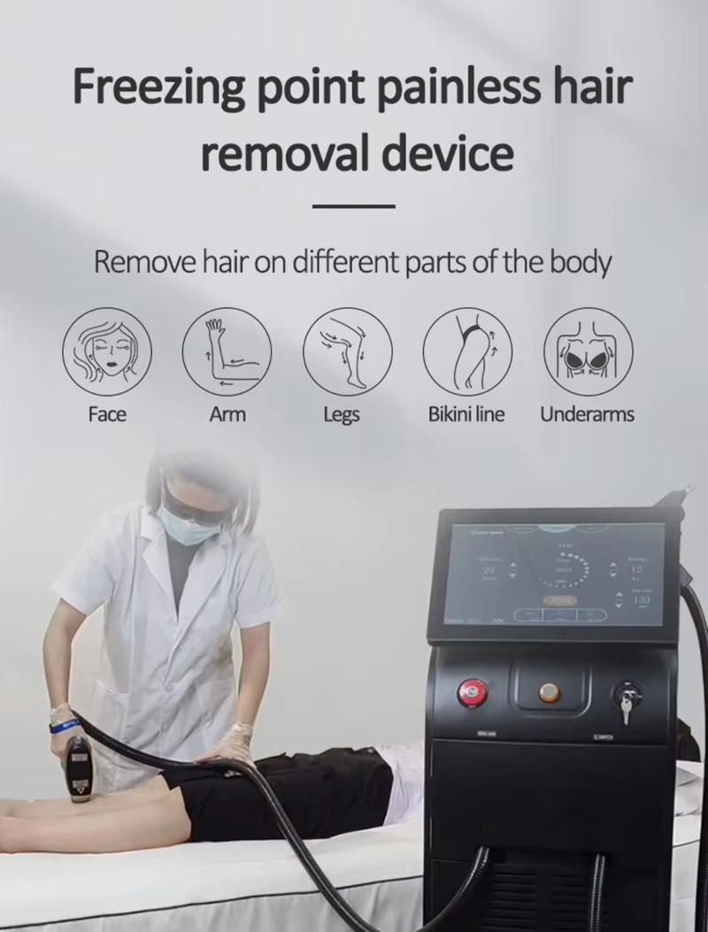 Diode Laser Picosecond Laser 2 in1 Carbon Peeling Tattoo Removal 808 Hair Removal Diode Laser Machine