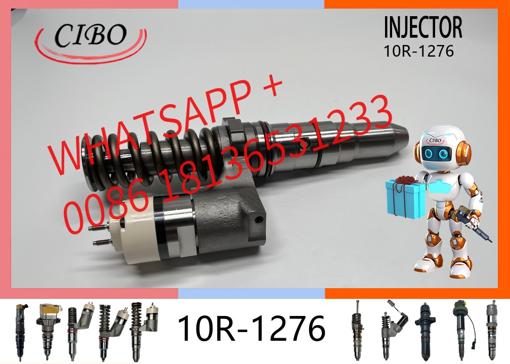 original 10R-1276 Common Rail Fuel Injector for 3512B 3516B Diesel Engine 994D Loader Machinery Engine Parts High Pressure Fuel Nozzle Assembly original new injector