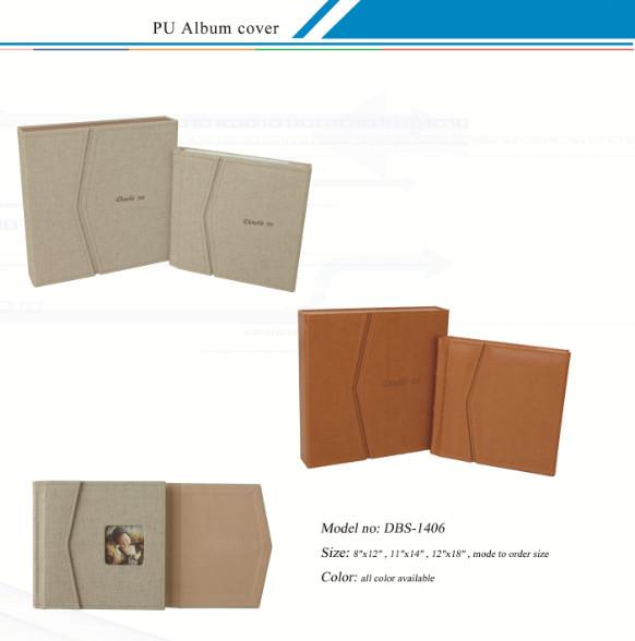 PU Album Covers /  Leather Album Cover,Customized  Leather Album Cover with Suitcase /  PU Album Covers