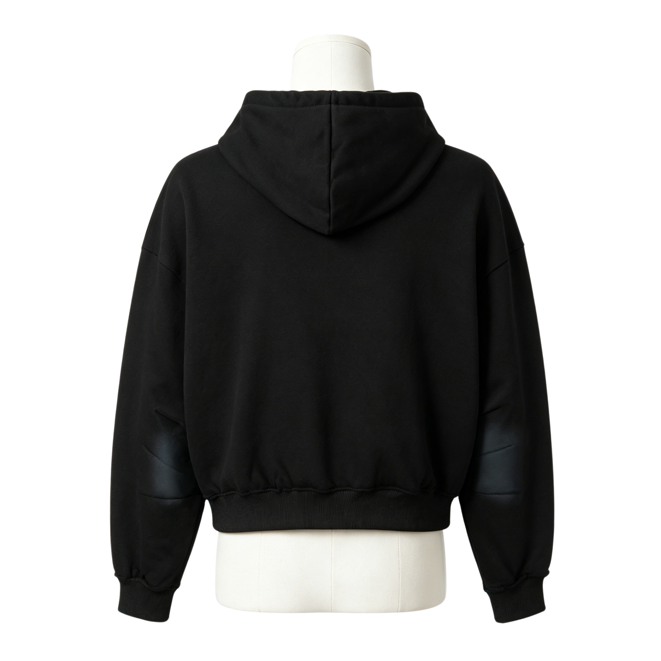 Men’s Washed Distressed Hoodie 400G Oversized Streetwear Casual Pullover Sweatshirt