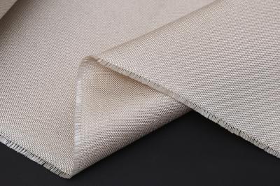 1200g Silca High Temp Fiberglass Cloth 12H Satin For Welding Protection Blanket