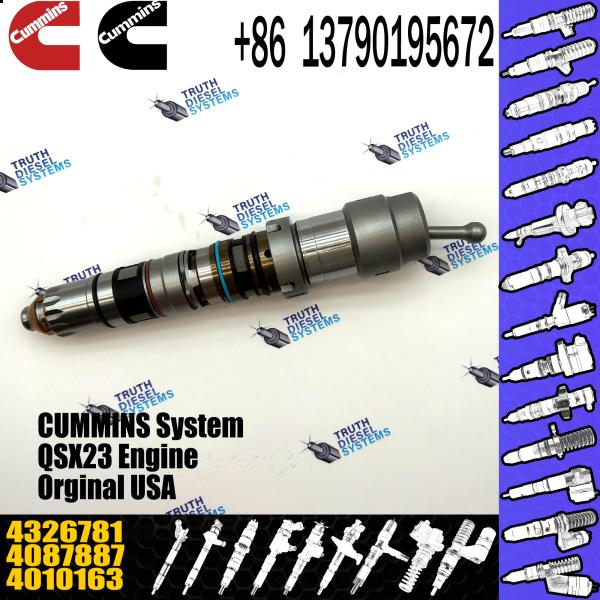 Peça de motor diesel K60 do automóvel/injetor combustível 4002145 de QSK60 QSK45 4087894 4088428 4326781