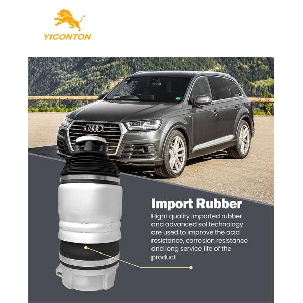 Rear Left Orientation Rubber Steel Suspension Spring For Audi Q7 Porsche Cayenne VW Air Suspension