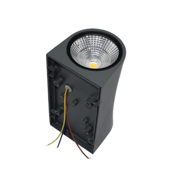 Outdoor IP65 Waterproof Twin-head COB LED Wall Light 20W for Hotel Lighting Villa Lighting