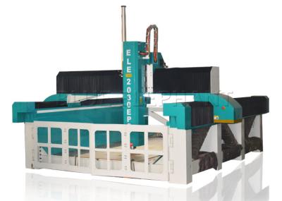 Circular Foam Cutting Cnc Machine , Foam Carving Machine Japan Shimpo Reducer