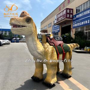 Interactive Large Size Children Amusement Dinosaur Rides for Playground And