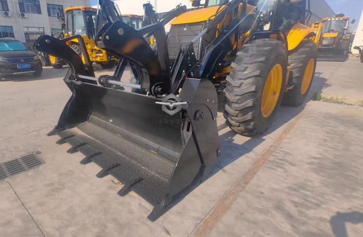 4*4 SAM388 Загрузчик буксировки с 6 в 1 ведро горячая продажа в Эквадоре