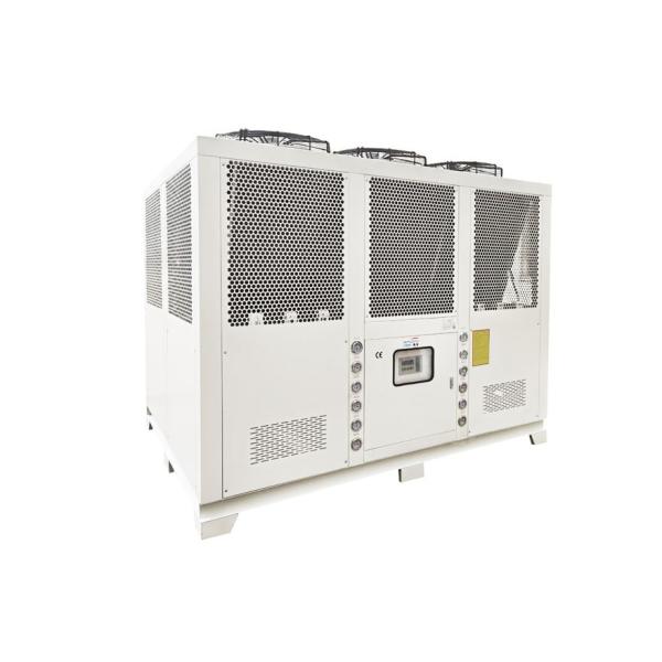 Air Cooled Low Temperature Water Chiller Anti Corrosive With Axial Fan