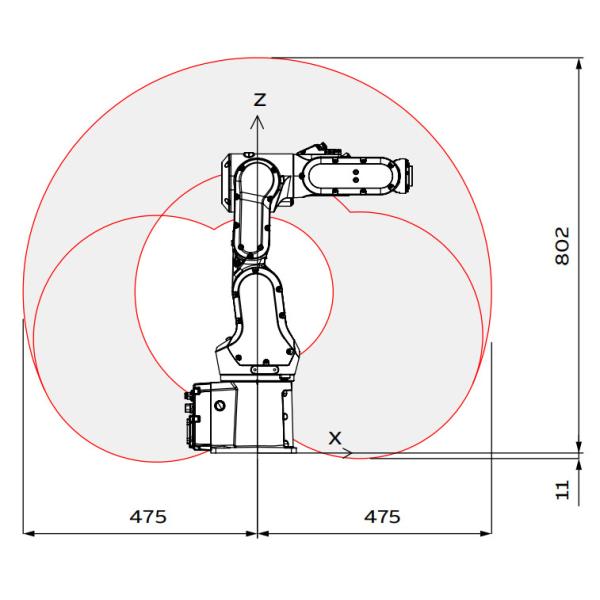 Abb Irb 120 Base 6 Axis Cnc 7kG Робот управления Робот удовлетворяет промышленным потребностям