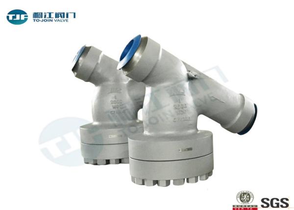 WCB / Cast Steel Y Strainer Valve With Socket Welded And Butt Welded Connection