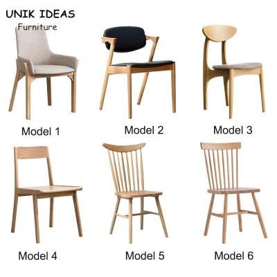 Carvalho preto branco Windsor Restaurant de Grey Scandinavian Dining Chairs Wood