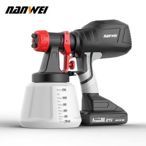 Popular High Spray Air Spray 700ml Pressure Paint Gun Cordless Portable Electric