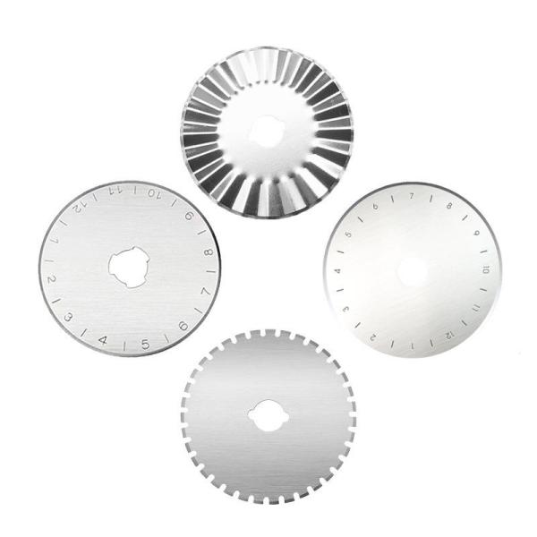 100mm Titanium Circular Smooth Food Meat Slicer Blade Cutting Bone Frozen