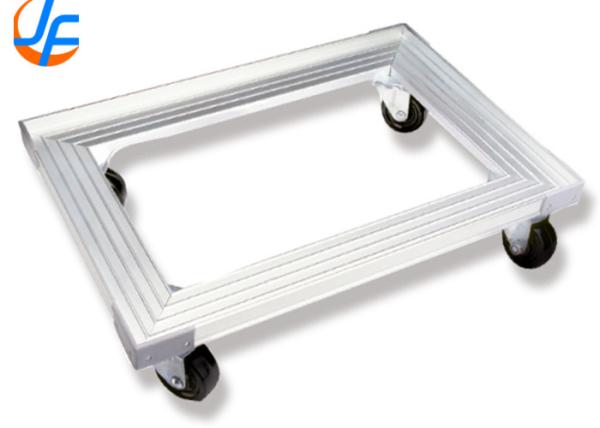 RK Bakeware China 15 Bandejas de Aço Inoxidável Assadeira Carrinho de Pão Dollies