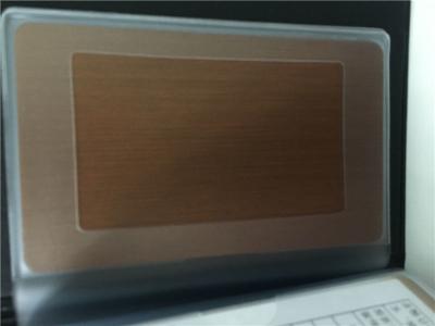 5.0mm PVDF Coated  Aluminium Wood Panel For Subway Energy Saving