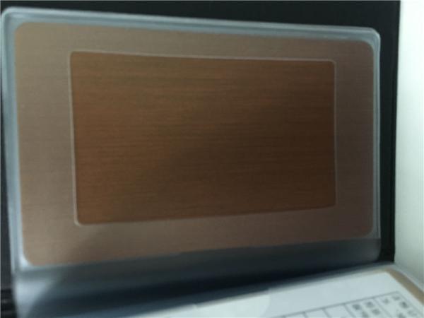 5.0mm PVDF Coated  Aluminium Wood Panel For Subway Energy Saving