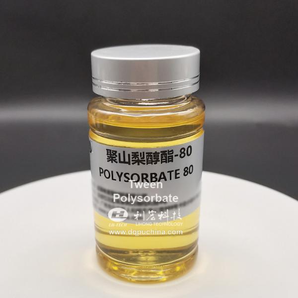 Tween Polysorbate Polyoxyethylene Sorbitan Esters Surfactant Liquid Material