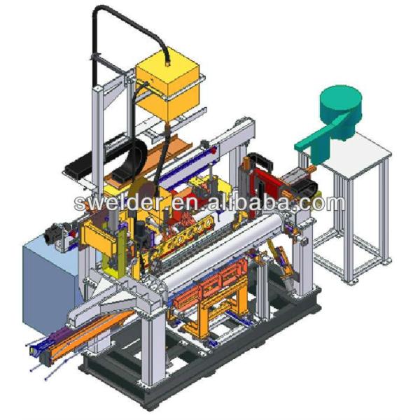 220V / 380V machine de soudage de réservoir d'eau industriel automatique personnalisé