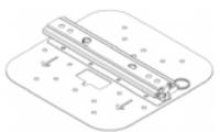 R1C72A Aruba Wireless Access Points Ceiling Mount AP-MNT-MP10-E