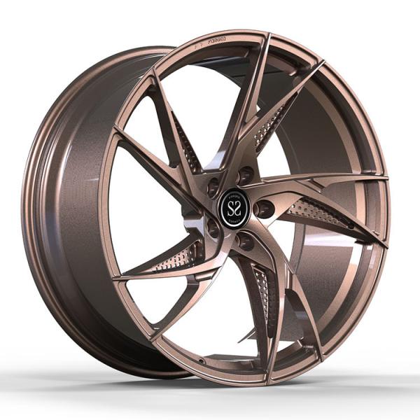 9.5Jx20 And 10.5Jx20 Custom Satin Bronze 2-PC Rims For BMW M2 2016 Year