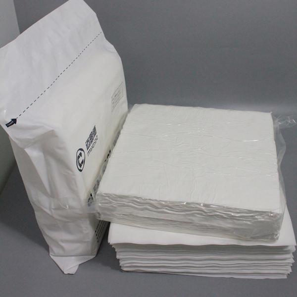 Limpador livre de poeira não tecido resistente branco industrial dos limpadores 9x9 da sala de limpeza