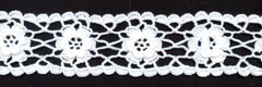 exquisite elastic stretch Crochet Lace trim handmade 7cm Cotton Lace