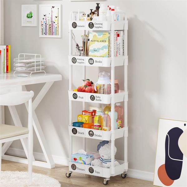 Multi-Layer Rotatable Fruit Vegetable Storage Rack Household Storage Holder Kitchen Organizer Floor Type
