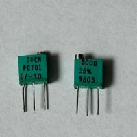 Y4053500R000J0L Résistances de découpage - à travers le trou 500 ohms 1/4w 5% 6.35 mm carrés