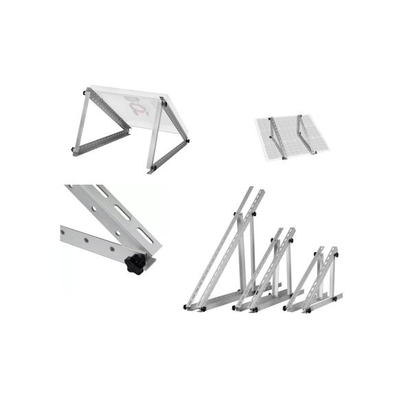 Triangle Adjustable Solar Panel Roof Mounting Brackets Snow Load Resistant and Durable