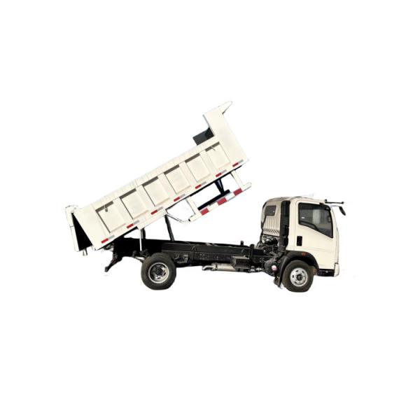 4x2 Sinotruk Howo Light Dump Truck 116HP 6 Tire Logistics Transportation