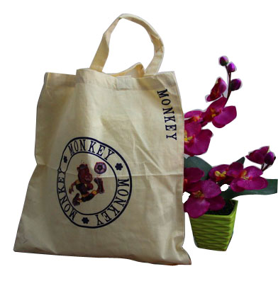 TC Plain Cotton Bags Teddy Bear Image heat transfer Printing