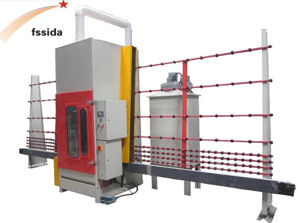 Máquina de marcação de vidro de arejamento plano totalmente automática Estrutura vertical