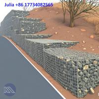 Mur de soutènement en gabions paysagers de haute qualité avec paniers en treillis soudé et grande durabilité
