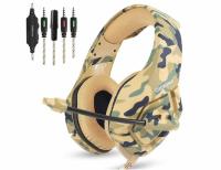 2.2m Onikuma K1B Camouflage Gaming Headset For PS4 PC