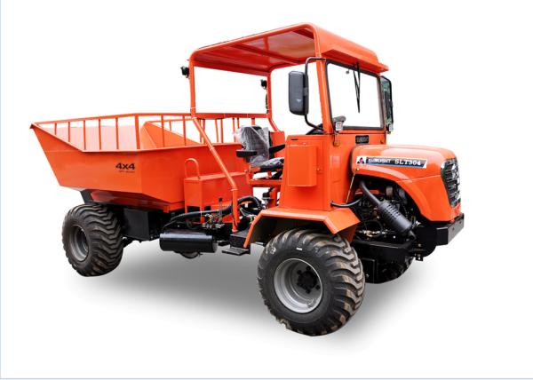 22.05kw 2 Ton Mini Articulated Dump Truck 30HP Four Wheel Drive 55km/H
