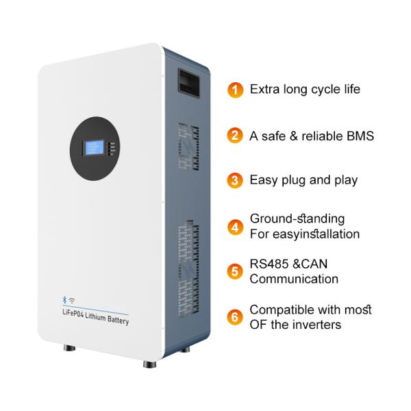 All in One 16KWH home energy storage battery Pack 51.2V 314Ah 16.076kwh Lifepo4 Lithium energy storage battery system 