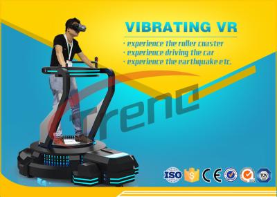 Simulador HMD seguro 220V 1200W do mundo virtual da montanha russa do parque temático