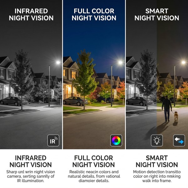 5MP Outdoor WiFi Security Camera, Eseecloud APP Remote Viewing, IP66 Weatherproof, Smart Motion Detection, Built-in Siren & Microphone, Dual Mode Night Vision Home Surveillance Camera