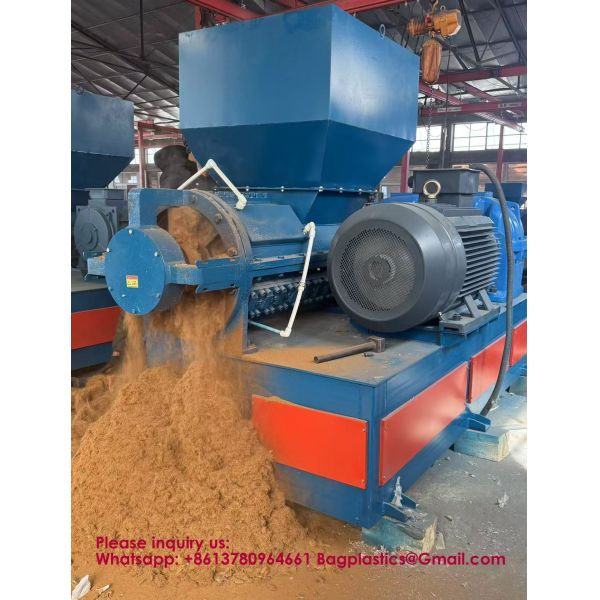 Wholesale Automatic Latex Rubber Crusher Machine Shredder For Plastic And Waste With Essential Engine & Pump Components Bottle Plastic Crusher Grinder Machine for Waste Plastic Recycling Crusher