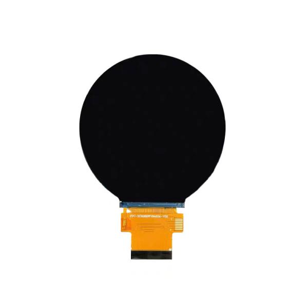 2.76-2.8 pulgadas redondo IPS TFT LCD Display. 480×480 píxeles de alta resolución, ST7701S controlador chip, 3SP especificación, vista HD anti-brillo para paneles de control industriales y mini instrumentos de prueba