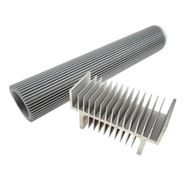 Customized Aluminium Heat Sink Profiles Power Adapter Extruded T8 Fiit 5.0mm