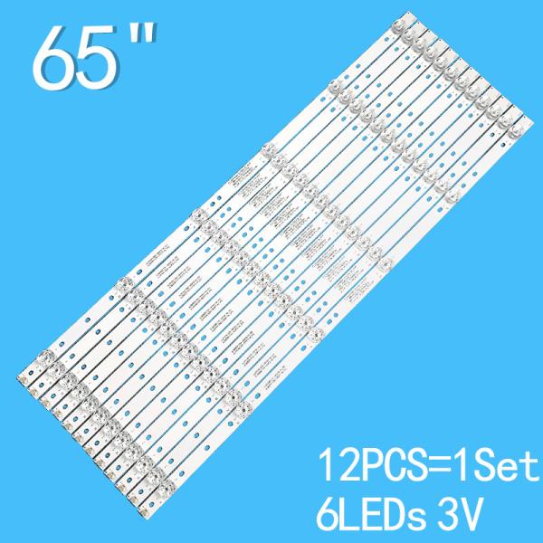 Para a Hisense JL.D65061330-003FS-M Lâmpadas de fundo LED 65H6E