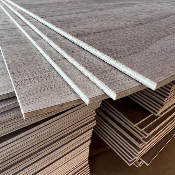 Practical Heatproof Veneer Sheets Wood , Moistureproof Hardwood Faced Ply