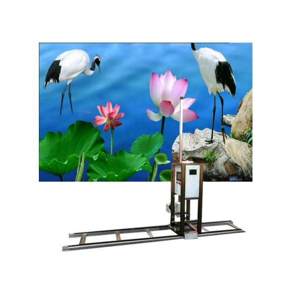 400ml Ink 720*1440dip 12㎡/H Direct Wall Inkjet Printer